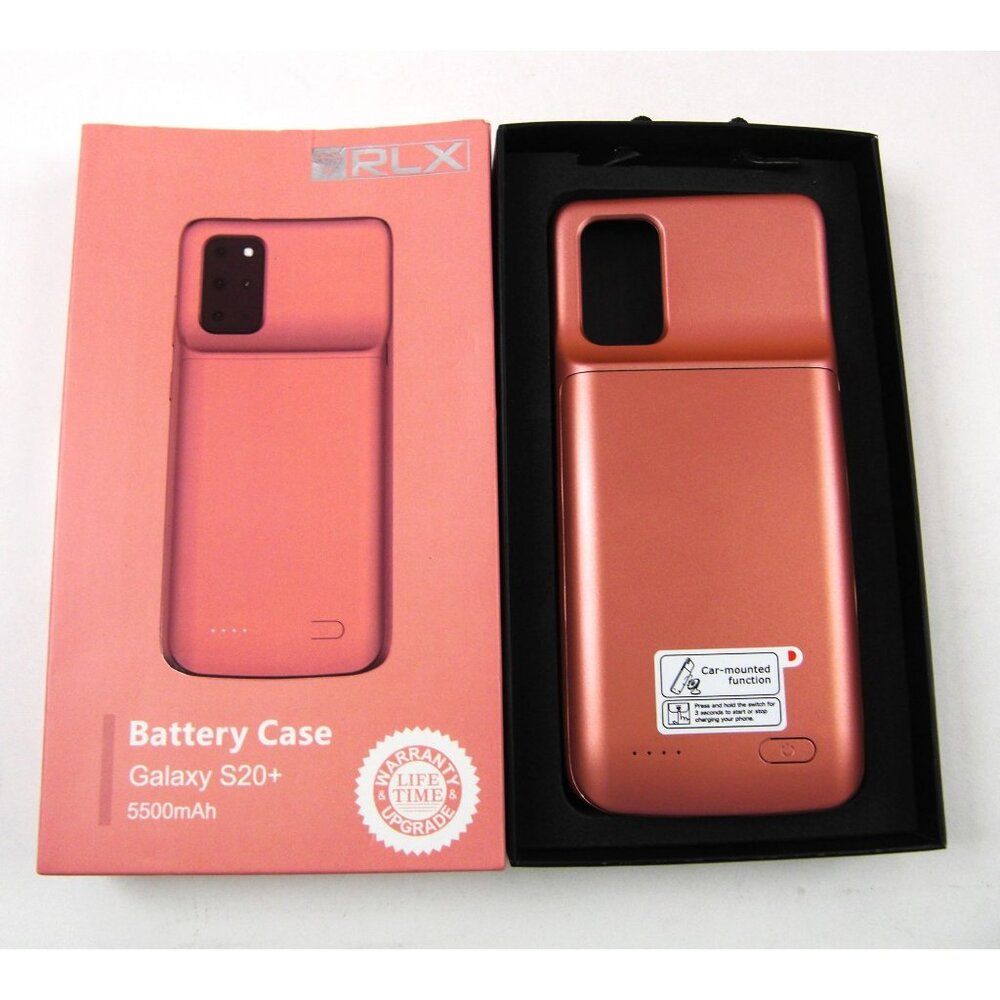 RLX Battery Case for Samsung Galaxy S20 5500mAh Copper Color